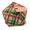 LaRibbons 2 1/2" Wired Ribbon | "Holiday Plaid" White/Red/Green | 10 Yard Roll